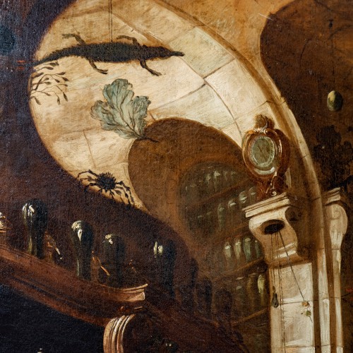 Pintura "La Pharmacie" (Tiré du cabinet de Monseigneur le Duc de Picquigny)