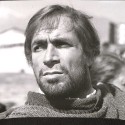 Fotografía fija de rodaje (retrato en primer plano de actor protagonista) de La Araucana.