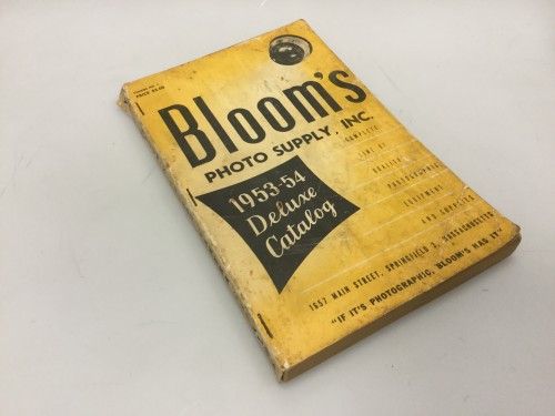 Bloom photo suplly, Inc. 1953-1954 Catalogue Deluxe