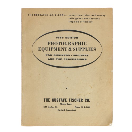 Catalog 1955 edition Photographic Equipment & Supplies for business