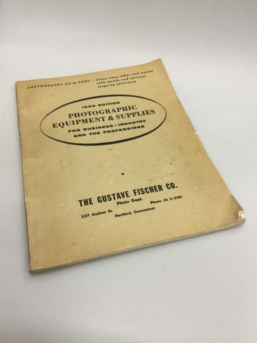 Catalog 1955 edition Photographic Equipment & Supplies for business