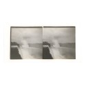 Placa estereoscópica de cristal: Vista panorámica de cataratas