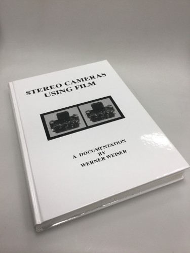 Stereo Cameras book using film A documentation by Werner Weiser