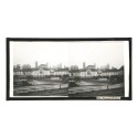 Placa estereoscópica de cristal: Vista de Rapperswil, Suiza