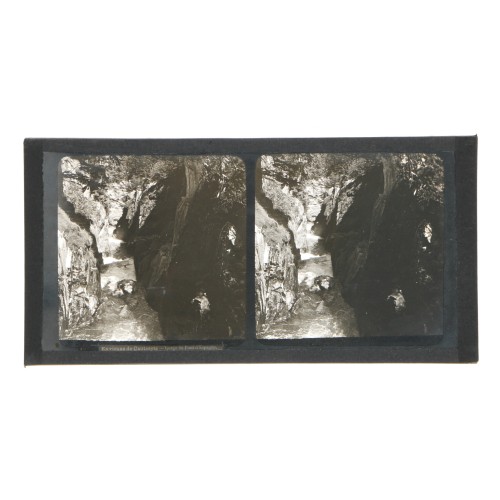 Placa estereoscópica de cristal: Environs de Cauterets