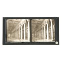 Placa estereoscópica de cristal de San Pablo Extramuros, Roma