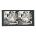 Placa estereoscópica de cristal - Ostia, antiguos almacenes