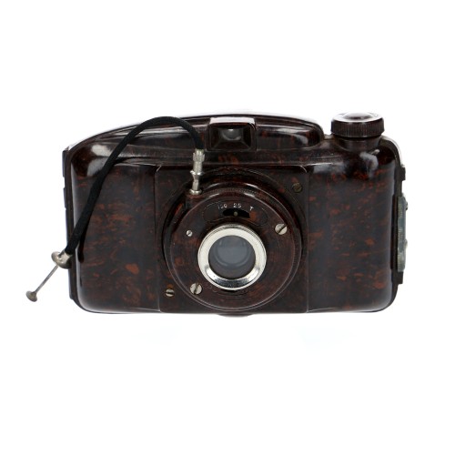 Fotex brown Bakelite camera