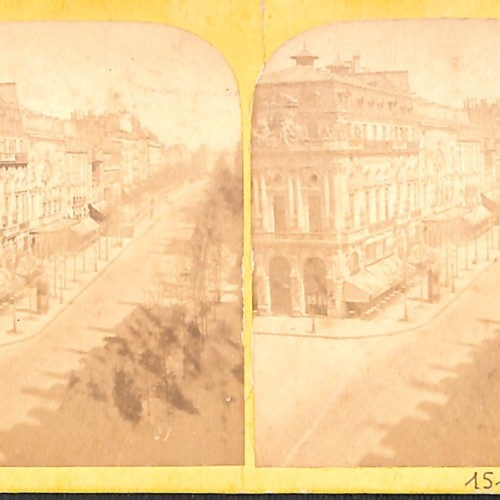 Tarjeta estereoscópica de París, Vues de Paris, Collection A.P.