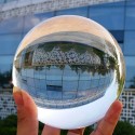 Optical transparent glass ball game
