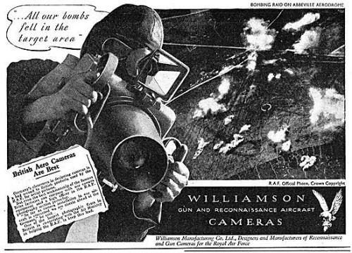 Spitfire aerial camera Williamson