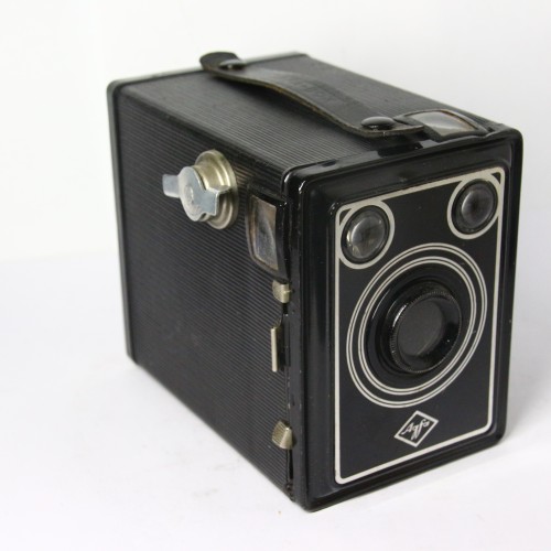 Cámara Agfa Box 45 Modelo Metalbox 6x9cm
