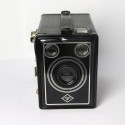 Cámara Agfa Box 45 Modelo Metalbox 6x9cm