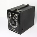 Cámara Agfa Box 45 Modelo Metalbox 6x9cm