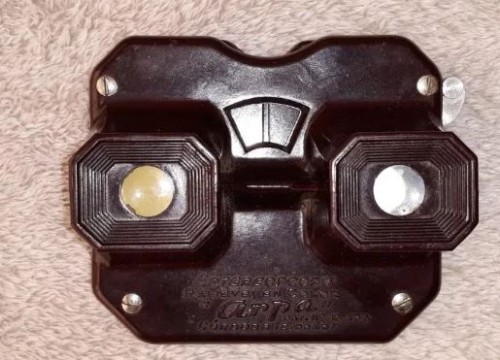 View-Master viewer Arpa type manufactured in Spain
