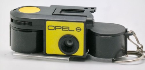 Opel merchandising miniature camera