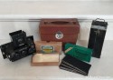 Voigtländer stereo camera complete with case, plates and chassis