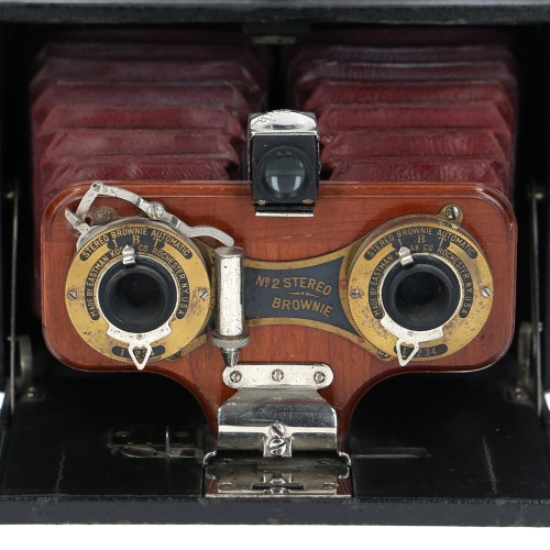 Cámara estereo Kodak BROWNIE Nº2 Stereo
