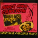 Placa de cristal para proyección: Anuncio de la película 'Nace una canción' (A Song is Born)