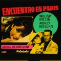Placa de cristal para proyección de anuncio cinematográfico: Encuentro en París