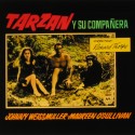 Placa de cristal para proyección cinematográfica, anuncio de la película "Tarzán y su compañera" (1934).