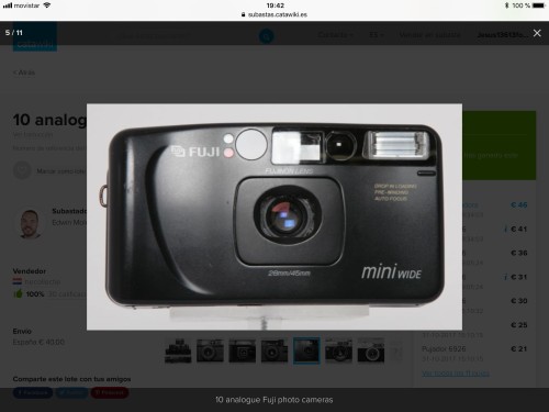 Fuji mini camera wide