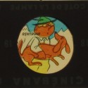 Placa de cristal para Linterna Mágica de la marca Cinébana: Joseph et son ami (Tira cómica)