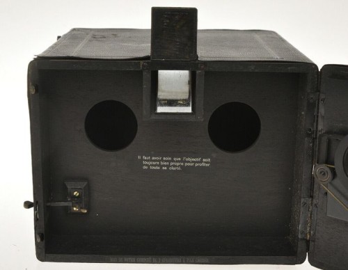 Detective stereo camera Murer Express Newness P c.1905 9x18cm
