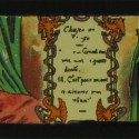 Placa de Linterna Mágica, serie Caperucita Roja (Le Petit Chaperon Rouge)