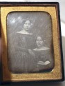 Daguerreotype Two young men with a book, 1850's