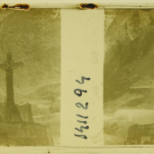 Imágenes 3-D Esteroscópicas Blanco y Negro 10,7x 4,5cm.
