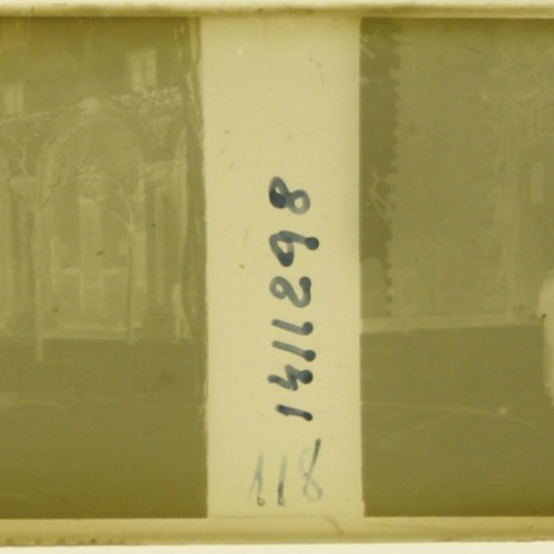 Imágenes 3-D Esteroscópicas Blanco y Negro 10,7x 4,5cm.