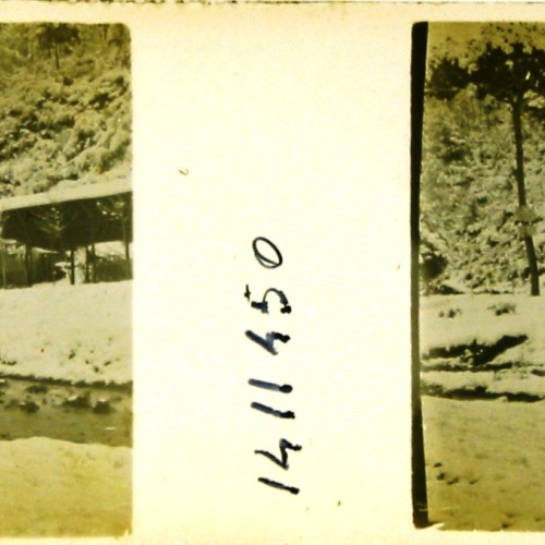 Imágenes 3-D Esteroscópicas Blanco y Negro 10,7x 4,5cm.