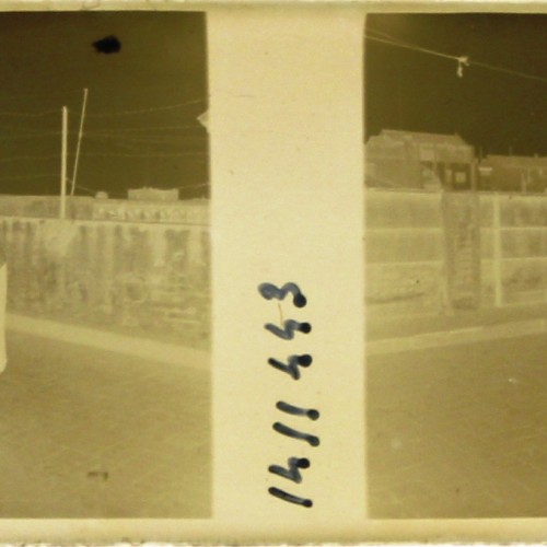 Imágenes 3-D Esteroscópicas Blanco y Negro 10,7x 4,5cm.
