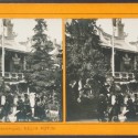 Tarjeta estereoscópica del Pabellón de China en la Exposición Universal de París de 1900, de la Colección Félix Potin.