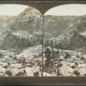 Fotografía Estereoscópica: Snow Sheds along the Union Pacific R. R. (American Stereoscopic Co.)