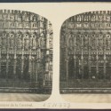 Tarjeta estereoscópica, N.º 3 de la serie 'El Turismo Práctico', mostrando el Altar Mayor de la Catedral de Toledo
