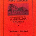 Catálogo general de fotografía Etablissements J. Chotard