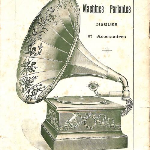 Catálogo de Proyección E. Mazo, París (1921)