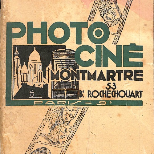 Catálogo general de fotografía y cine "Photo Ciné Montmartre"