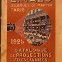 Catálogo de proyecciones fijas y animadas E. Mazo de 1925