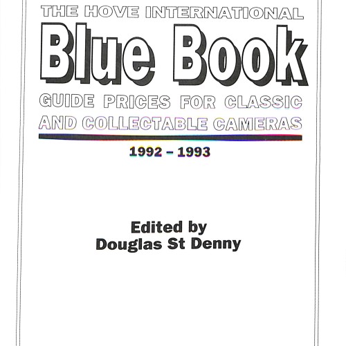 Libro de precios y guía para coleccionistas: The Hove International Blue Book 1992-1993