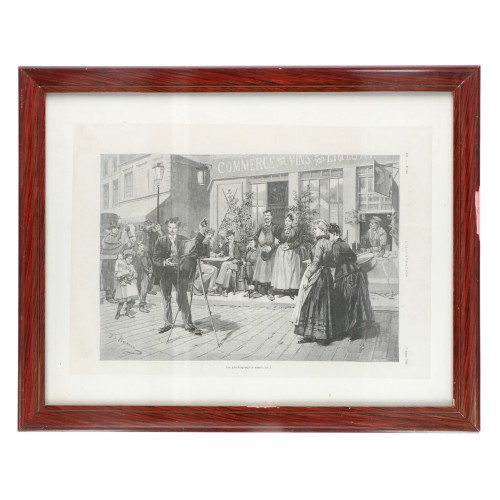 Dibujo Le Photographe ambulant - F. r Haenen