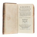 Libro Leçons de Physique Experimentale - M. l´Abbé NOLLET - Tomo 5