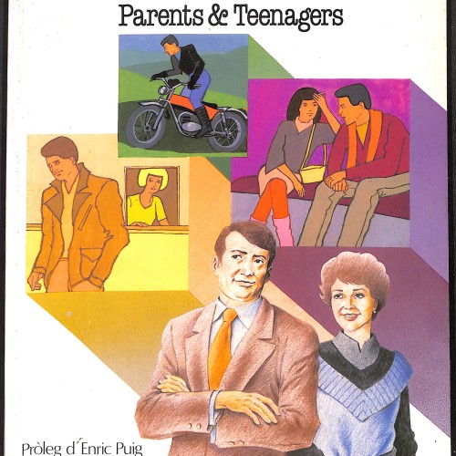 Libro de divulgación social 'Adolescents. Parents & Teenagers', publicado por la Caixa de Barcelona.
