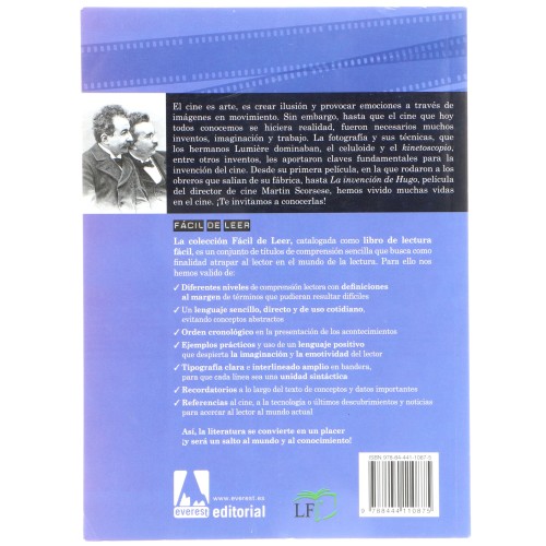 Libro La magia del cine - Los inventos de los hermanos Lumiere (Everest)