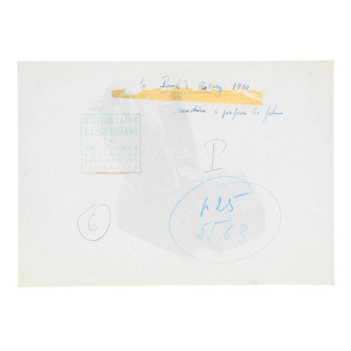 Set Fotografias aparatos cinematograficos y fotograficos - Archives Maurice Beddy