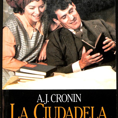 Libro "La Ciudadela" de A.J. Cronin, edición de Plaza & Janés vinculada a la serie de TV