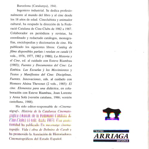 Libro «Historia del Cine Documental de Largometraje en el Estado español»