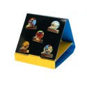 Collection de broches tout monde couleurs kodak